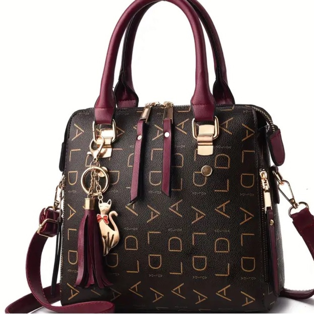 🥳 COFFEE COLOR PRINT BAG XBODY